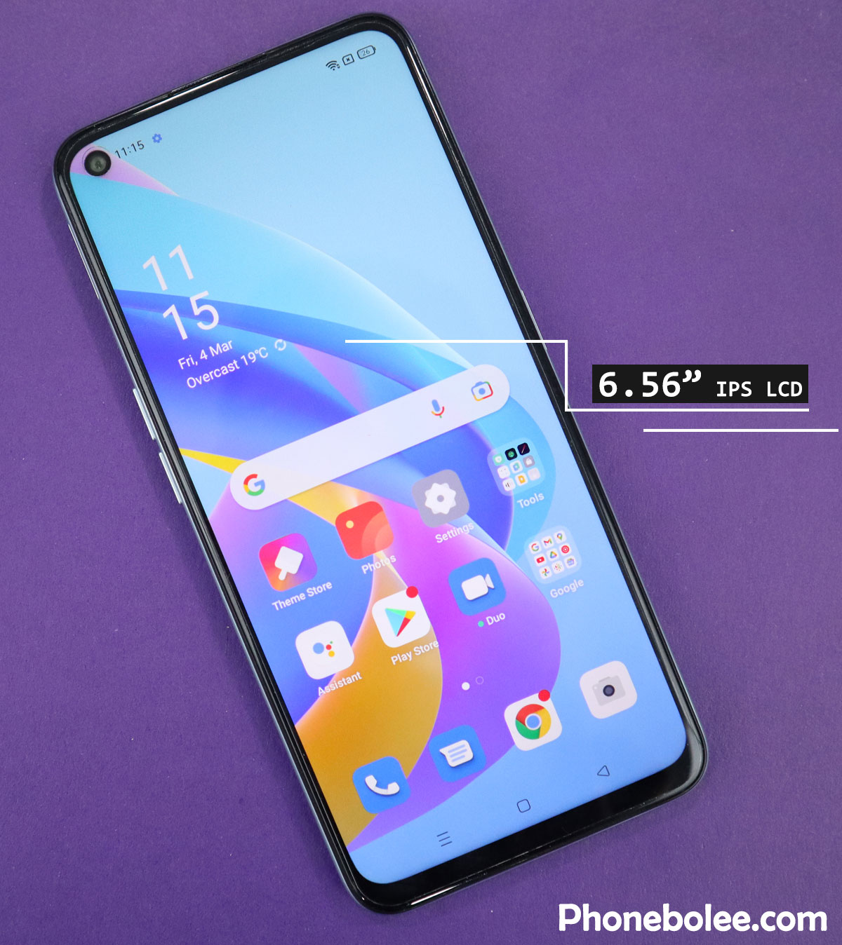 Oppo A76 view 5